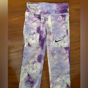 Nike dri fit girls work out pants